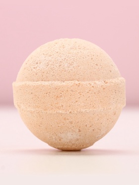 Бомбочка для ванны Love, 130 г, аромат ванильного мороженого, Чистое счастье (комплект 2 шт)