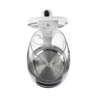 Чайник электрический WILLMARK WEK-1737GS, стекло, 2000 Вт, бело-серебристый - фото 51500871 Чайник электрический WILLMARK WEK-1737GS, стекло, 2000 Вт, бело-серебристый - фото 51500871