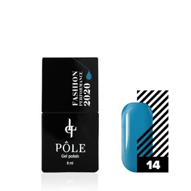 Гель-лак Pole Fashion Performance 2020, №14 Mosaic Blue, 8 мл