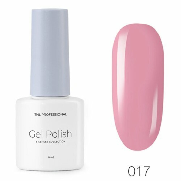 Гель-лак TNL Professional Mini «8 чувств», №017 дымчато-розовый, 6 мл - Фото 1