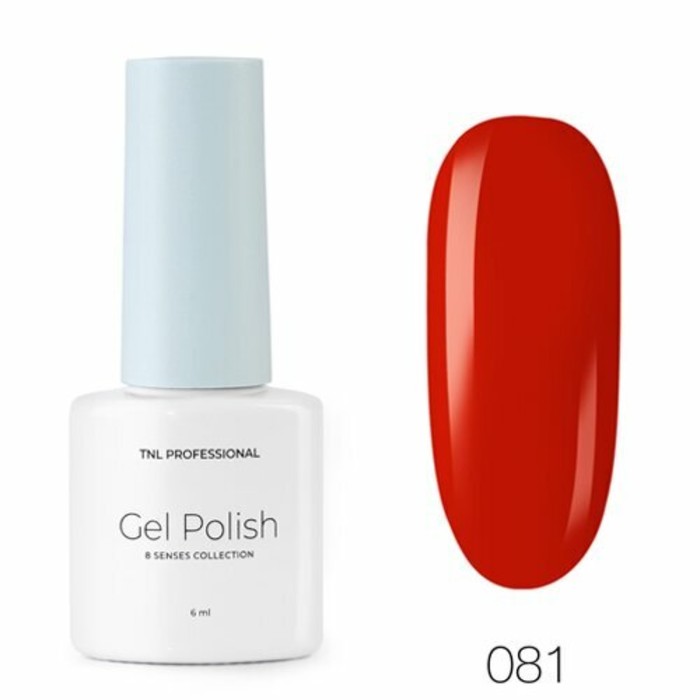Гель-лак TNL Professional Mini «8 чувств», №081 китайский красный, 6 мл - Фото 1