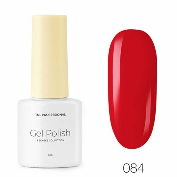 Гель-лак TNL Professional Mini «8 чувств», №084 насыщенный красный, 6 мл - Фото 1