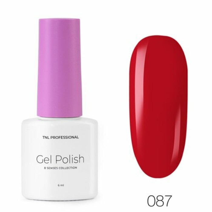 Гель-лак TNL Professional Mini «8 чувств», №087 роскошный красный, 6 мл - Фото 1