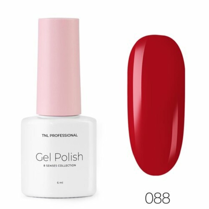 Гель-лак TNL Professional Mini «8 чувств», №088 красное танго, 6 мл - Фото 1