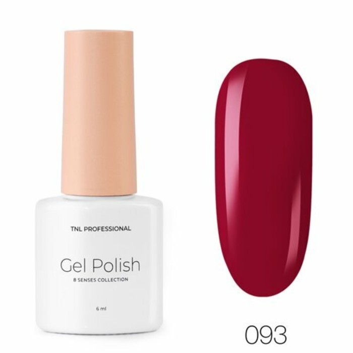 Гель-лак TNL Professional Mini «8 чувств», №093 красное вино, 6 мл - Фото 1