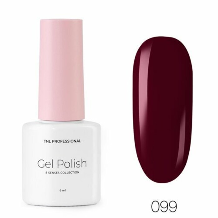 Гель-лак TNL Professional Mini «8 чувств», №099 сангрия, 6 мл - Фото 1