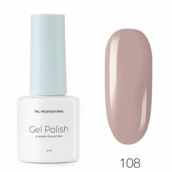 Гель-лак TNL Professional Mini «8 чувств», №108 кофейная карамель, 6 мл - Фото 1