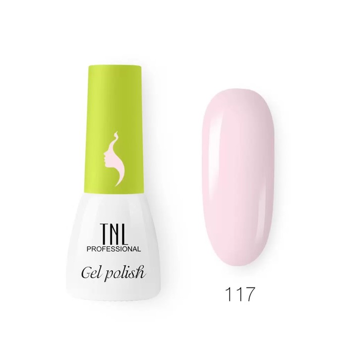 Гель-лак TNL Professional Mini «8 чувств», №117 розовый крем, 6 мл - Фото 1