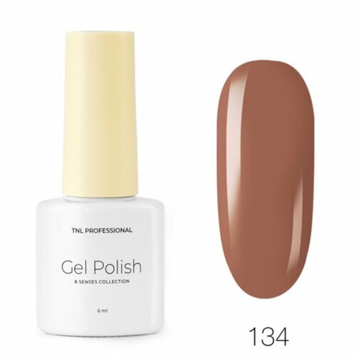 Гель-лак TNL Professional Mini «8 чувств», №134 брауни, 6 мл - Фото 1