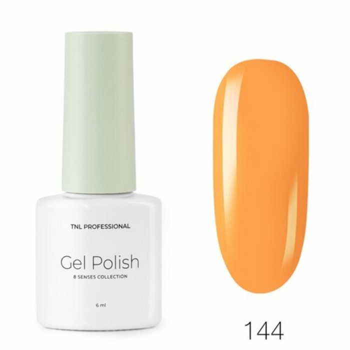 Гель-лак TNL Professional Mini «8 чувств», №144 оранжевое солнце, 6 мл - Фото 1
