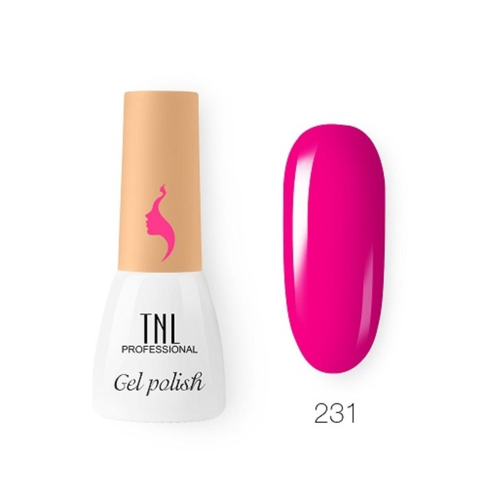 Гель-лак TNL Professional Mini «8 чувств», №231 малиновый джем, 6 мл - Фото 1