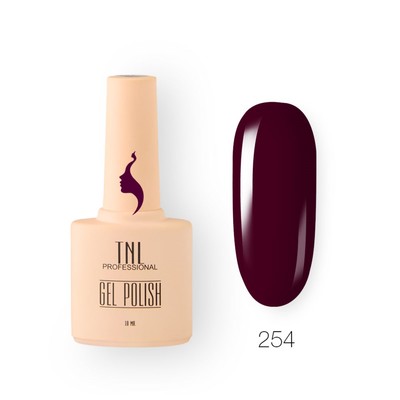 Гель-лак TNL Professional Mini «8 чувств», №254 гранатовое вино, 6 мл