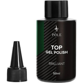 Закрепитель для гель-лака Pole Brilliant Top, 50 мл