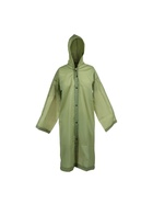 Дождевик - плащ, взрослый, р. 48-50, ЭВА матовая 140 г, зелёный - Фото 7