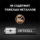 Батарейка алкалиновая OPTICELL, AAA, LR03-4BL, 1.5В, блистер, 4 шт - Фото 4