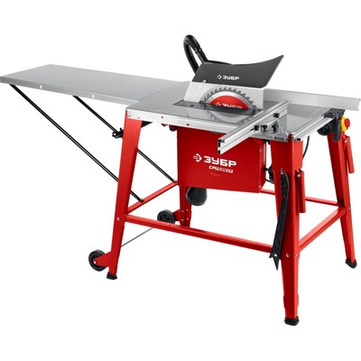 Станок распиловочный ЗУБР СРЦ-315су, рабочий стол 800×500 мм, диск 315 мм, 2200 Вт
