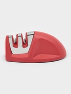 Точилка для ножей с полировкой, 10×5×4 см, красная - Фото 3