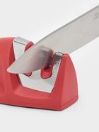 Точилка для ножей с полировкой, 10×5×4 см, красная - Фото 5