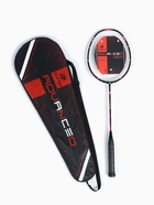 Ракетка для бадминтона BOSHIKA ADVANCED, карбон, в чехле - Фото 4