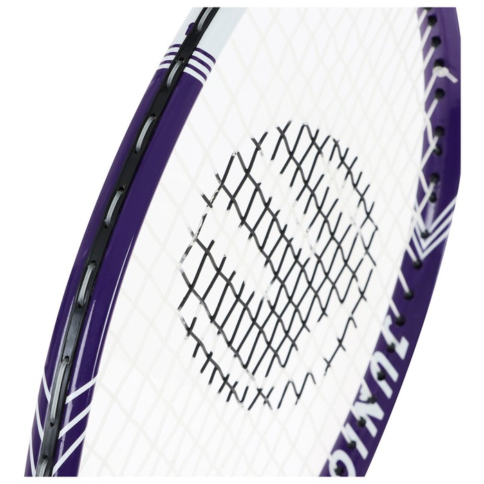 Ракетка для большого тенниса детская BOSHIKA JUNIOR, алюминий, 23'', цвет фиолетовый - фото 1885901024