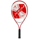 Ракетка для большого тенниса детская BOSHIKA JUNIOR, алюминий, 23'', цвет красный - фото 20105544