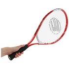 Ракетка для большого тенниса детская BOSHIKA JUNIOR, алюминий, 23'', цвет красный - фото 8575645
