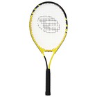 Ракетка для большого тенниса BOSHIKA ADULT, алюминий, 27'', цвет чёрно-жёлтый - Фото 2