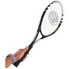 Ракетка для большого тенниса BOSHIKA ADULT, алюминий, 27'', цвет чёрно-белый - Фото 3