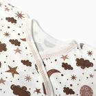 Комплект для новорождённых, цвет молочный/звёзды, рост 56 см - фото 24581330