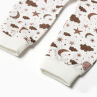 Штанишки детские, цвет молочный/звёзды, рост 86 см - фото 23522339