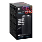Портативная колонка Defender Enjoy S100, 5 Вт, 1200 мАч, BT,FM, USB, microSD, AUX, черная - фото 8575776