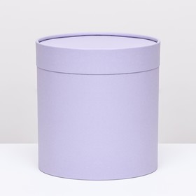 Подарочная коробка "Мечта" бледно-фиолетовая, завальцованная без окна, 18х18 см