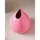 Ваза керамическая "Капля", настольная, розовая, 21 см - Фото 4