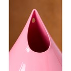 Ваза керамическая "Капля", настольная, розовая, 21 см - Фото 5