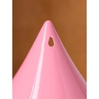 Ваза керамическая "Капля", настольная, розовая, 21 см - Фото 6