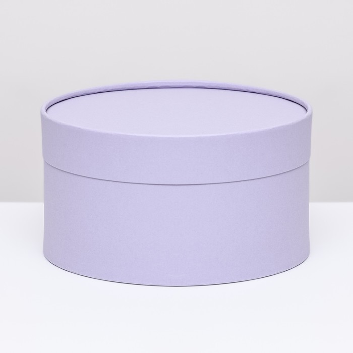 Подарочная коробка "Frilly" бледно-фиолетовая, завальцованная без окна, 21 х 11  см - Фото 1