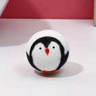 Новогодняя бомбочка для ванны «Милый пингвинёнок», 120 г, аромат ванили, Новый Год - Фото 1