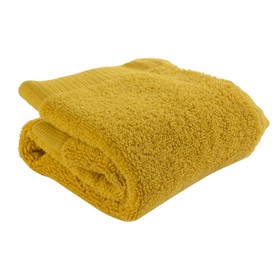 Полотенце для лица горчичного цвета Essential, размер 30х30 см