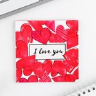 Блокнот 10х10 см, 16 л «Любовь» МИКС (комплект 20 шт) - фото 24294957