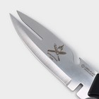 Нож для мяса «Шашлычный», 13,7 см, цвет чёрный - Фото 3