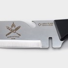 Нож для мяса «Шашлычный», 13,7 см, цвет чёрный - Фото 4