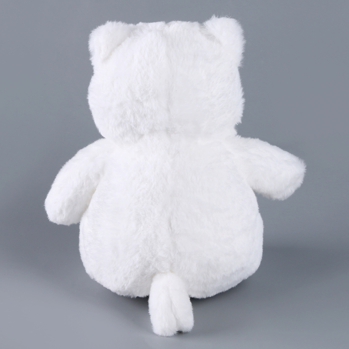 Мягкая игрушка "Котик", 25 см, цвет белый