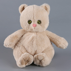 Мягкая игрушка "Котик", 25 см, цвет кремовый