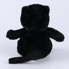 Мягкая игрушка "Котик", 25 см, цвет чёрный - Фото 3