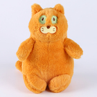 Мягкая игрушка "Котик", 23 см, цвет рыжий - фото 306475765