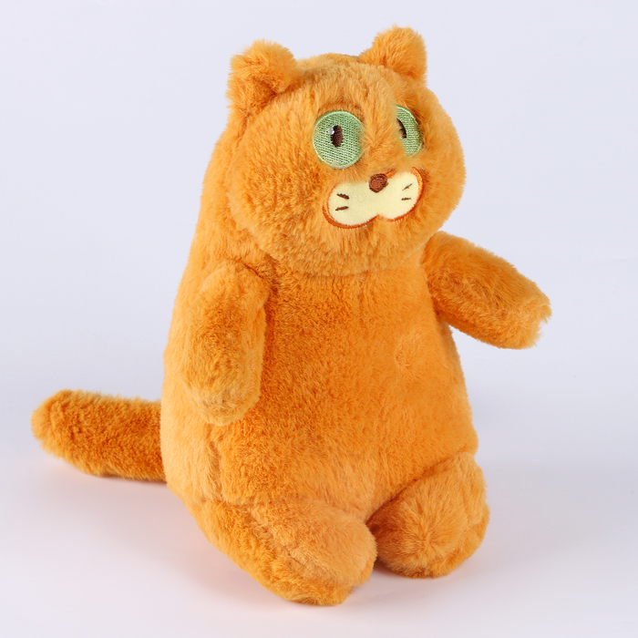 Мягкая игрушка "Котик", 23 см, цвет рыжий