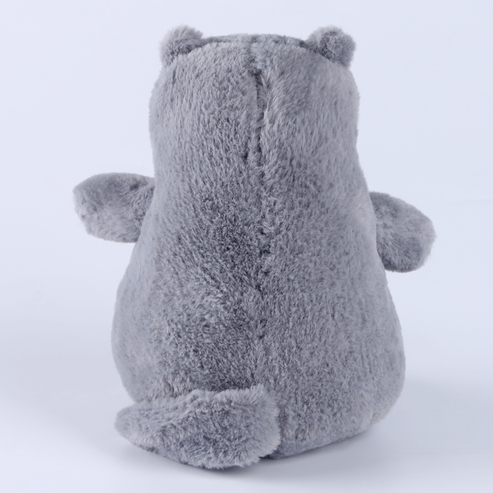 Мягкая игрушка "Котик", 23 см, цвет серый