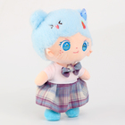 Мягкая игрушка "Куколка" с клубничкой, 25 см, цвет голубой - фото 8712841