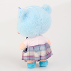 Мягкая игрушка "Куколка" с клубничкой, 25 см, цвет голубой - фото 3775010
