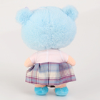 Мягкая игрушка "Куколка" с клубничкой, 25 см, цвет голубой - фото 8712843